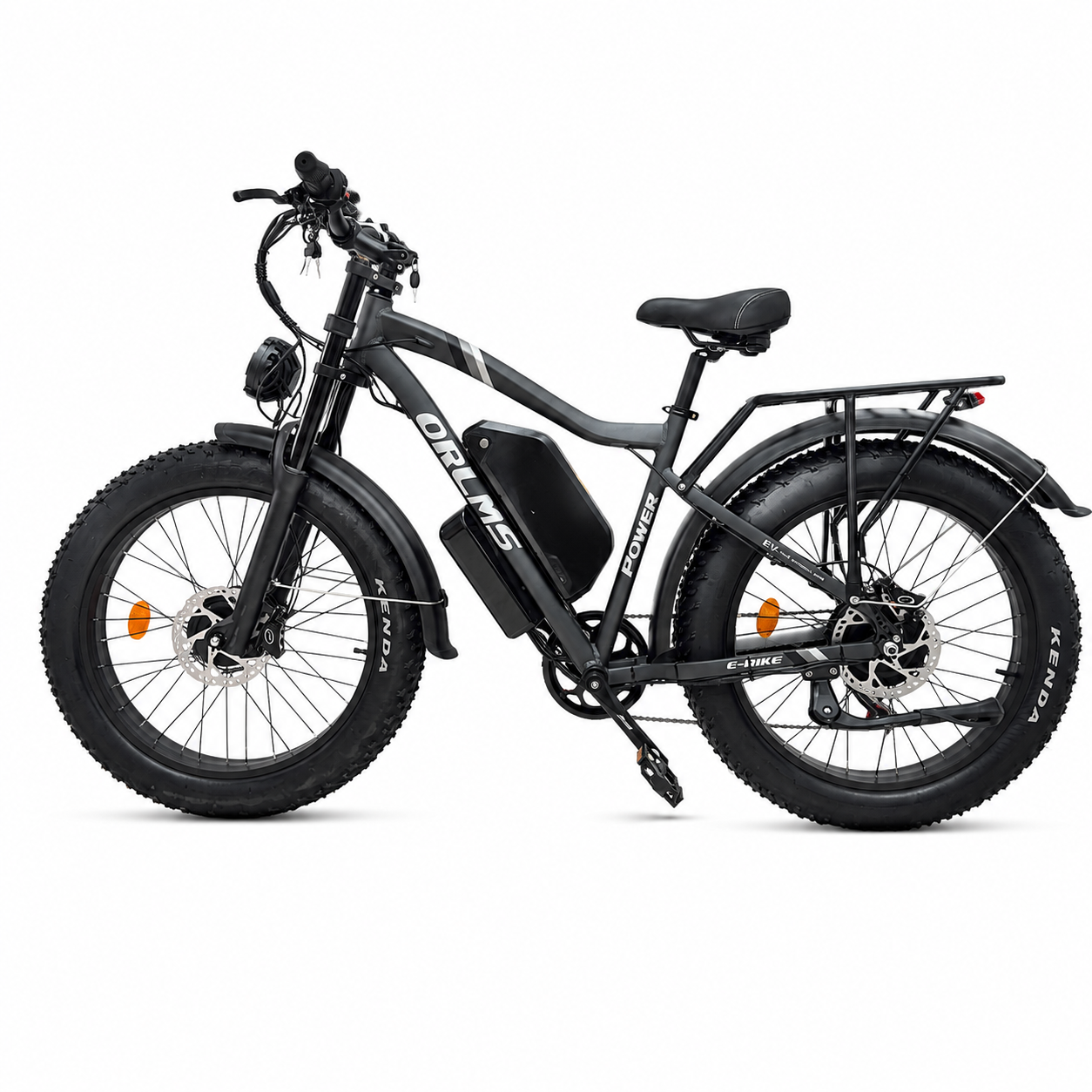 ORLMS MX500 24"52V 23AH Dual Motor Electric Bike | Fat Tire All-Terrain E-Bike