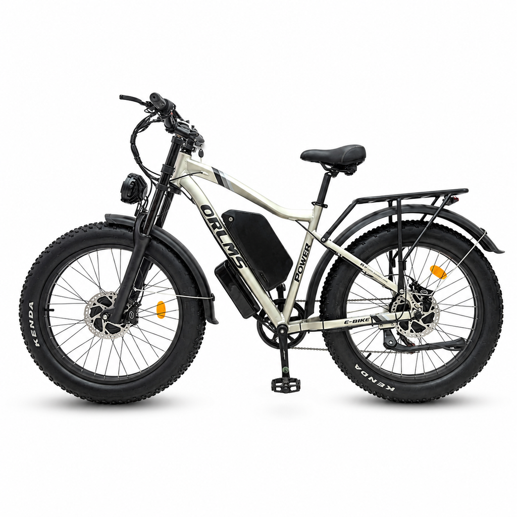 ORLMS MX500 24"52V 23AH Dual Motor Electric Bike | Fat Tire All-Terrain E-Bike