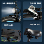 ORLMS 60V V3 8000W Dual Motor Electric Bike