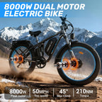 ORLMS 60V V3 8000W Dual Motor Electric Bike