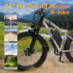 ORLMS 24" MX500 Dual Motor Electric Bike