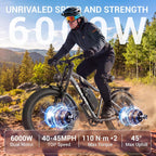ORLMS 24" MX500 Dual Motor Electric Bike