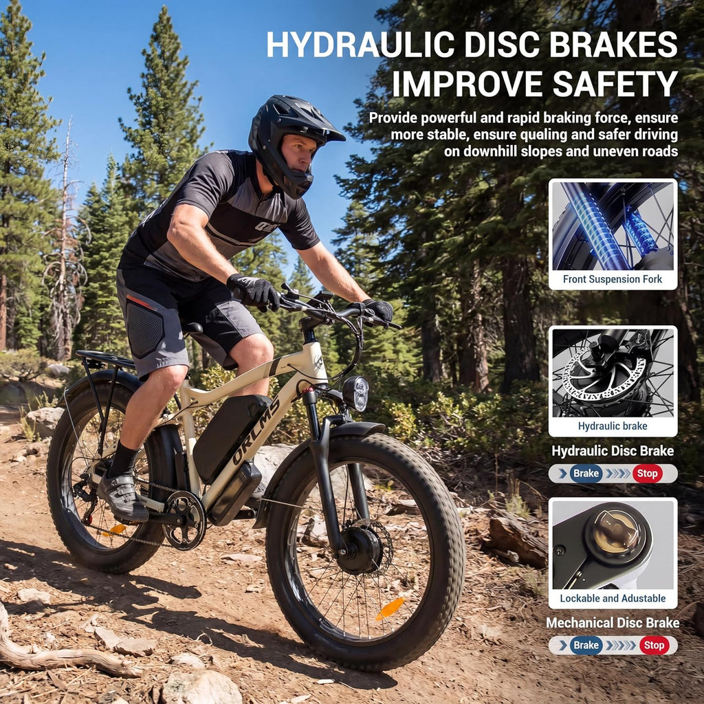 ORLMS 24" MX500 Dual Motor Electric Bike