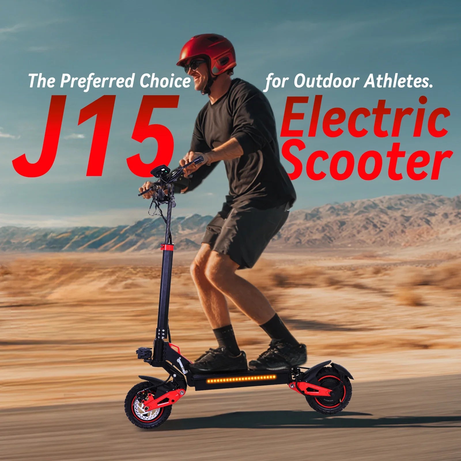 ORLMS CURATED丨J15 1600W 48V 18Ah Off-Road Electric Scooter - image 1