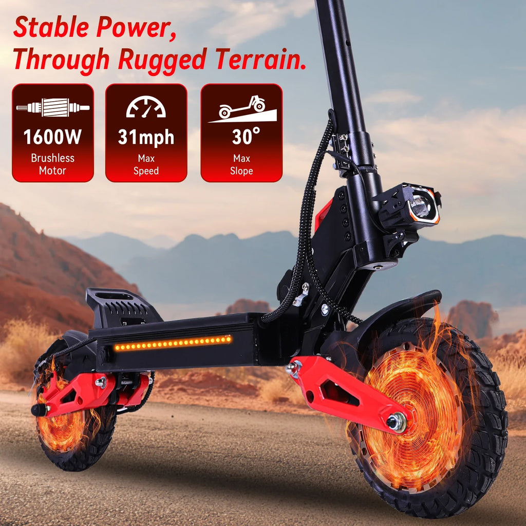 ORLMS CURATED丨J15 1600W 48V 18Ah Off-Road Electric Scooter - image 2